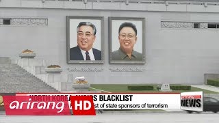 U.S. leaves North Korea off list of state sponsors of terrorism