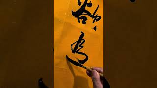 欲为苍鹰勿与雀鸣，欲为强者莫与弱争 #书法 #calligraphy #生活 #中国