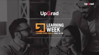 UpGrad Learning Week | Feb 13-19 | Online Programs UpGrad