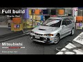 Mitsubishi Lancer Evolution IV GSR | Full build Step by step | Scale model | Hasegawa | 1/24 | ASMR