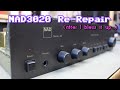 NAD3020 Vintage Amplifier Re-Repair (after I blew it up...)