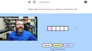 Minute Cryptic June 7th, 2025 #wordgames #crypticcrossword #crossword