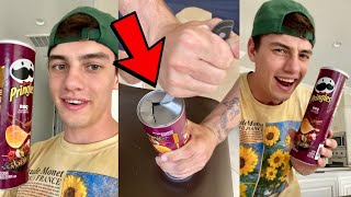 This Pringles hack will SHOCK you!! 😱 🤩  - #Shorts