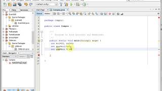 Program to find Quotient and Remainder java