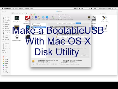 Making Bootable USB of Mac OS X with Disk Utility Making Bootable USB of Mac OS X with Disk Utility