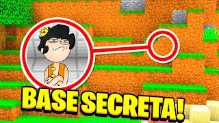 MINECRAFT: ¡ENCONTRAMOS LA BASE SECRETA DEL TROLLINO! 😱😂 EL MEJOR ESCONDITE DE LOS COMPAS!!