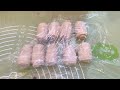 【cc】馅料满满的豆沙老婆饼 red bean pastry redbeanpaste pastry chinesefood tranditional