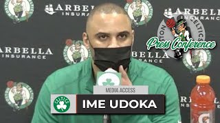 Ime Udoka on Jayson Tatum's MISSED Shot in loss to Blazers|  Celtics vs Trail Blazers