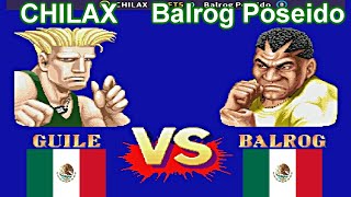 Street Fighter II': Champion Edition - CHILAX vs Balrog Poseido FT5