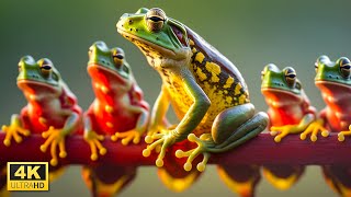 Explore the Fascinating World of Frogs in This 4K UHD  with Relaxing Music