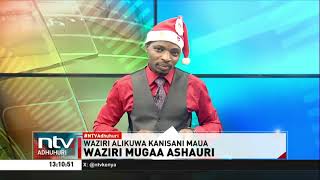 Waziri wa Maji Eric Mugaa ahimiza Wakenya kuwajali wasiojiweza msimu huu wa Krismasi