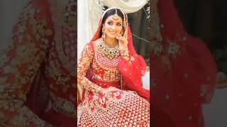 Ayeza Khan looking so beautiful in wedding Red ♥️ dress 😍😍