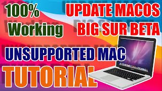 MacOS Big Sur + Wi-Fi in unsupported Mac. 100% Working!! [ OUTDATED ]