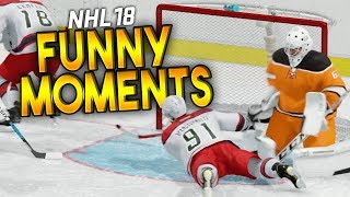 NHL 18 CRAZY & FUNNY MOMENTS