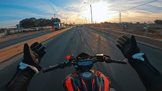 MT07 Arrow Exhaust | Pure Sound | Going to work (New Job) | Mayhem Ride