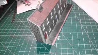 n gauge  metcalfe pn175 low relief terraced houses