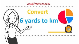 Converting 6 Yards (yd) to Kilometers (km): A Step-by-Step Tutorial #yards #kilometers #conversion