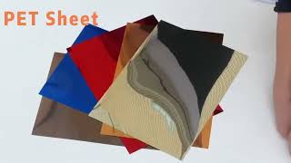 High Gloss PET Sheet – Mirror Clear Anti-Scratch for Furniture & Displays #sunyoplastic