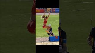 Laura Martinez (SPA) Long Jump Women U20 Slow motion 120 fps Jerusalem 2023