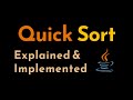 Quick Sort Algorithm Explained and Implemented with Examples in Java | Sorting Algorithms | Geekific
