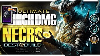 ULTIMATE HUGE DAMAGE NECROMANCER BUILD Full Guide | Diablo Immortal