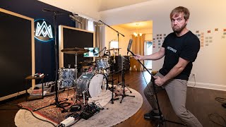 Turning My LIVING Room to EPIC DRUM STUDIO