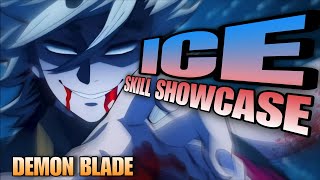 Demon Blade | ICE | Skill Showcase | Roblox