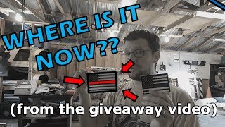 Thin Red Line Flag Decal? Winner made a video!
