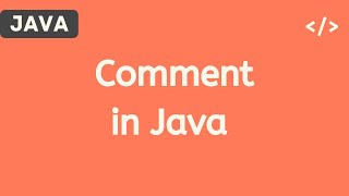 Comment in Java [Hindi] | Java Tutorials for Beginners 2020