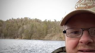 Packrafting in Farris with tent and woodstove.