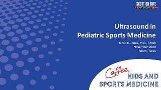 Coffee, Kids and Sports Medicine - Musculoskeletal Ultrasound
