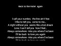 scorpions always somewhere hq scroll lyrics