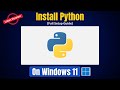 How to Install Python 3.14.2 on Windows 11 (Full Setup) | Setup Python on Windows