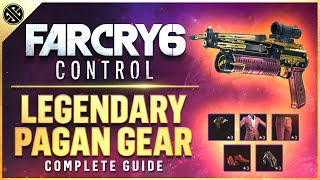 Far Cry 6 - Legendary Pagan Min Gear - A Complete Guide to Control DLC | A Semi-Automatic Crossbow