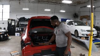 DIY 2020 Benz CLA 250 how to take the back bumper off