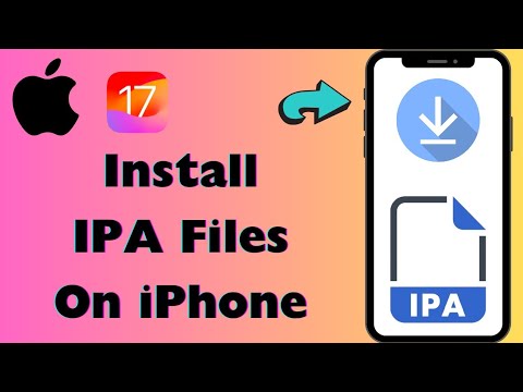 How To Install "IPA Files" In IPhone - YouTube