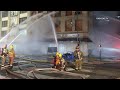 Firefighters Battle Major Emergency Fire | Los Angeles