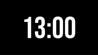 13 Minute Countdown Timer | Minimal