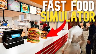 McDonald's Simulator! We Opened Our NEW Own Burger Join in this Fast Food Restaurant Simulator!!