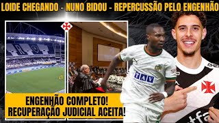 🚨 LOIDE AUGUSTO CHEGANDO! 💢 NUNO PODE ESTREAR? 🔥 JUSTIÇA DEFINE RECUPERAÇÃO JUDICIAL DO VASCO