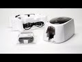 1 duracard card printer unpacking u0026 setup on pc durable