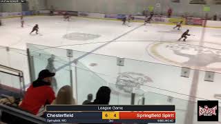 Springfield Spirit Squirt vs Chesterfield game 1