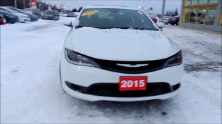 OVERVIEW   P3623 Chrysler 200 4dr Aut White Bathurst Honda Certified 2015