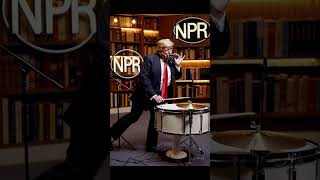 The Donald Trump tiny desk concert was fire though #trump #tinydesk