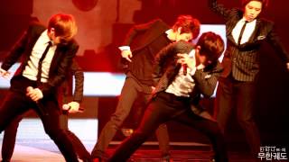 [Fancam] 111206 SHOW K MUSIC, Infinite-Tic Toc Intro (SUNGGYU, SUNGJONG, SUNGYEOL, HOYA, DONGWOO)