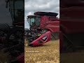 CASE IH 9250 Axial-Flow Combine Harvesting Wheat