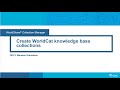 Create WorldCat knowledge base collections