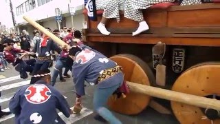 20160424 118下分小楠公楠正行香取市合併10周年特別山車曳き