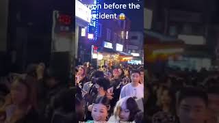 ITAEWON BEFORE THE TRADEGY #shorts #viral #video