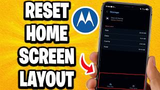 How to reset home screen layout on Motorola Phone (Android Tutorial)